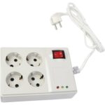 محافظ برق 4 خانه ارتدار با کابل پارت الکتریک(5 عددی) - Image 4