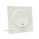 شاسی زنگ اسپادانا (ایران الکتریک)پلکسی سفید میانی سفید(بسته 10عددی)