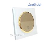 شاسی راه پله اسپادانا سفید طلایی با میانی بژ(ایران الکتریک)10 عددی