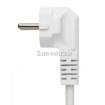 کابل دوشاخه پرسی 2 در1 تمام مس استاندارد (1.5 متری)